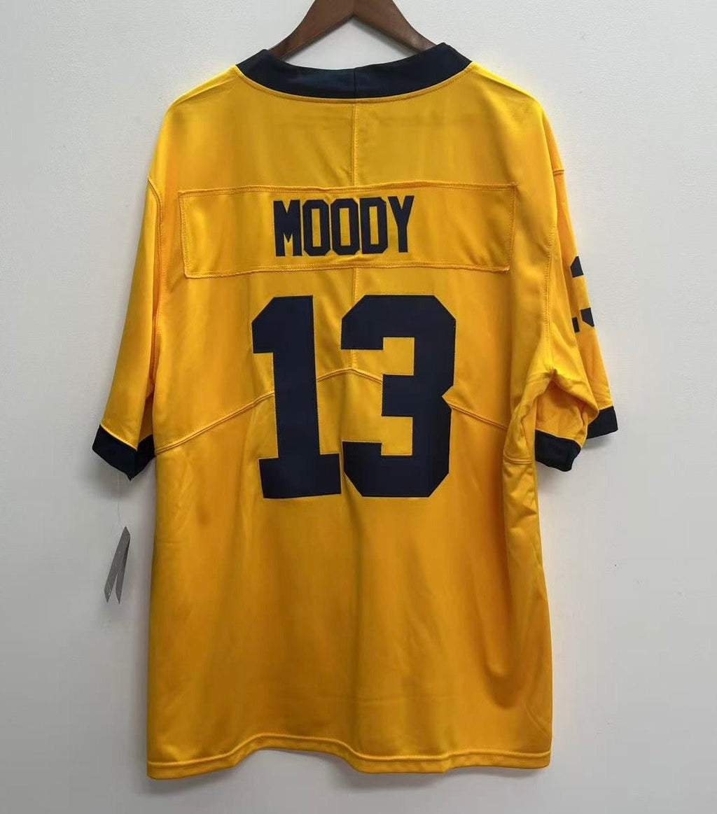 Jake Moody Michigan Wolverines Official NCAA Jersey product image 1