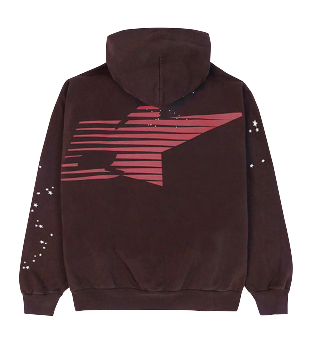 Sp5der Arraignee Hoodie Brown product image 2, provided for visual reference and product detail review
