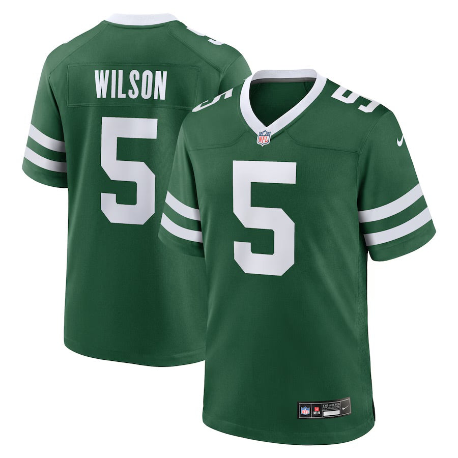 Garrett Wilson New York Jets NFL Nike Jersey green product image 1
