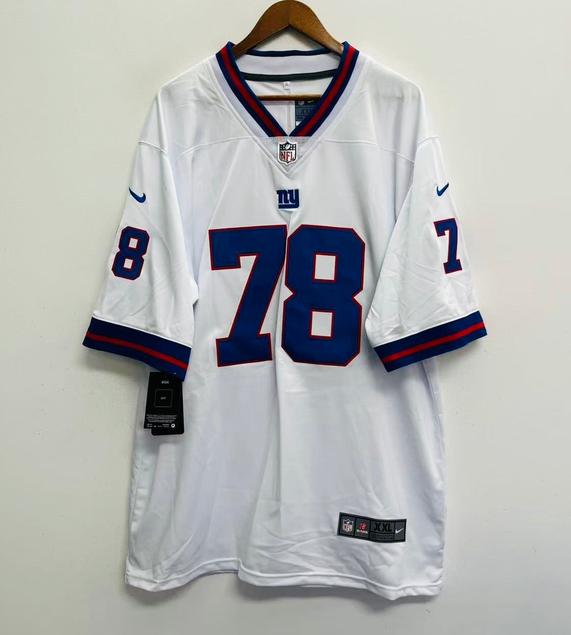 Andrew Thomas New York Giants official NFL Nike Jersey white product image 2