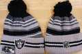 Las Vegas Raiders NFL New Era winter Hat with Pom product image 1