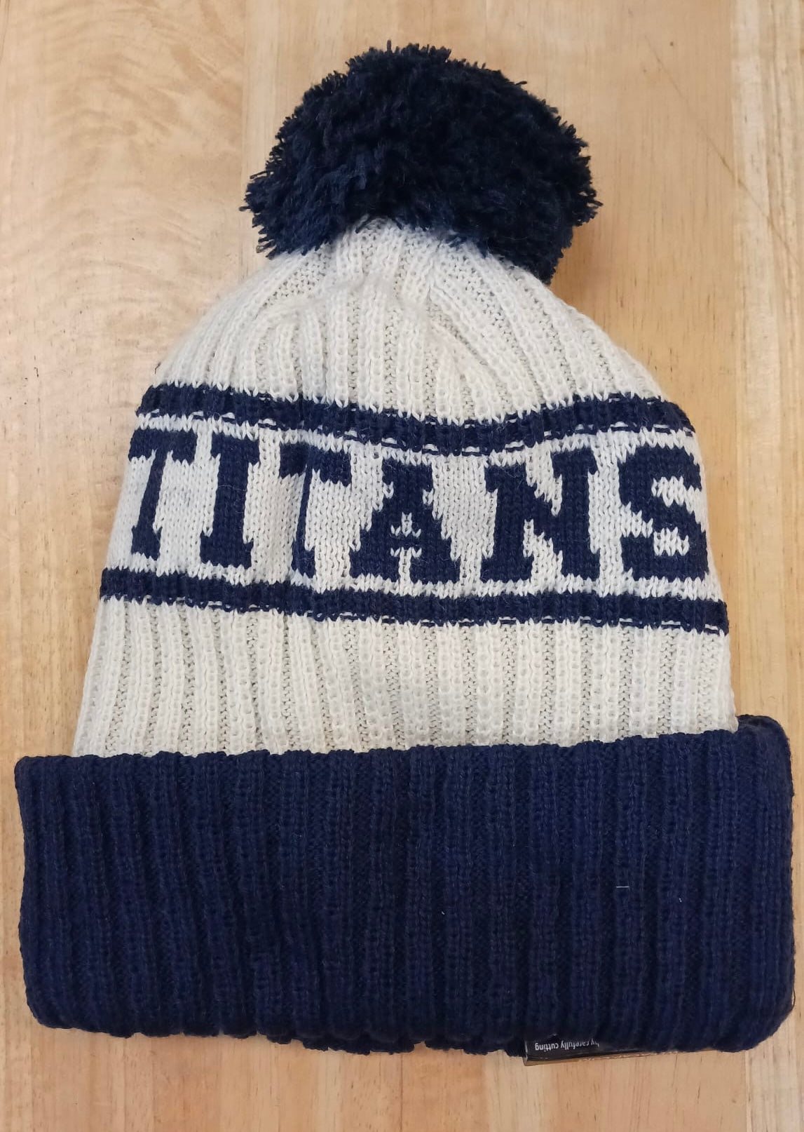 Tennessee Titans Official NFL New Era winter Hat with Pom product image 2