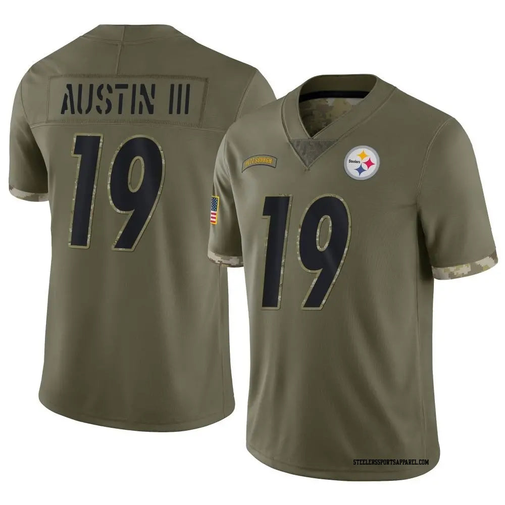 Calvin Austin III Pittsburgh Steelers Official NFL Salute product image 1