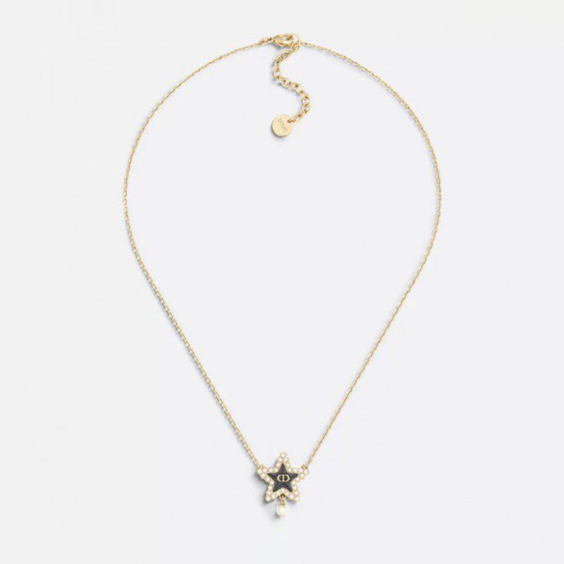 Dior Petit Lucky Baroque 18K Gold Necklace product image 1, provided for visual reference and product detail review