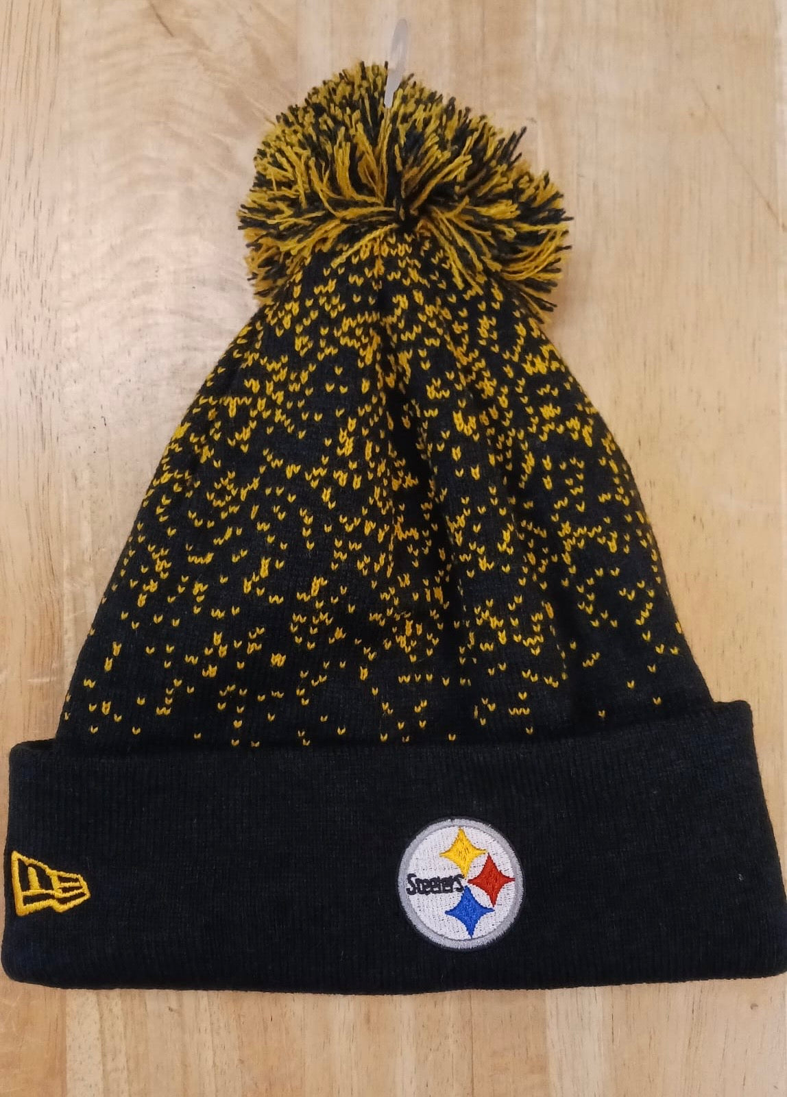 Pittsburgh Steelers NFL New Era winter Hat with Pom product image 1