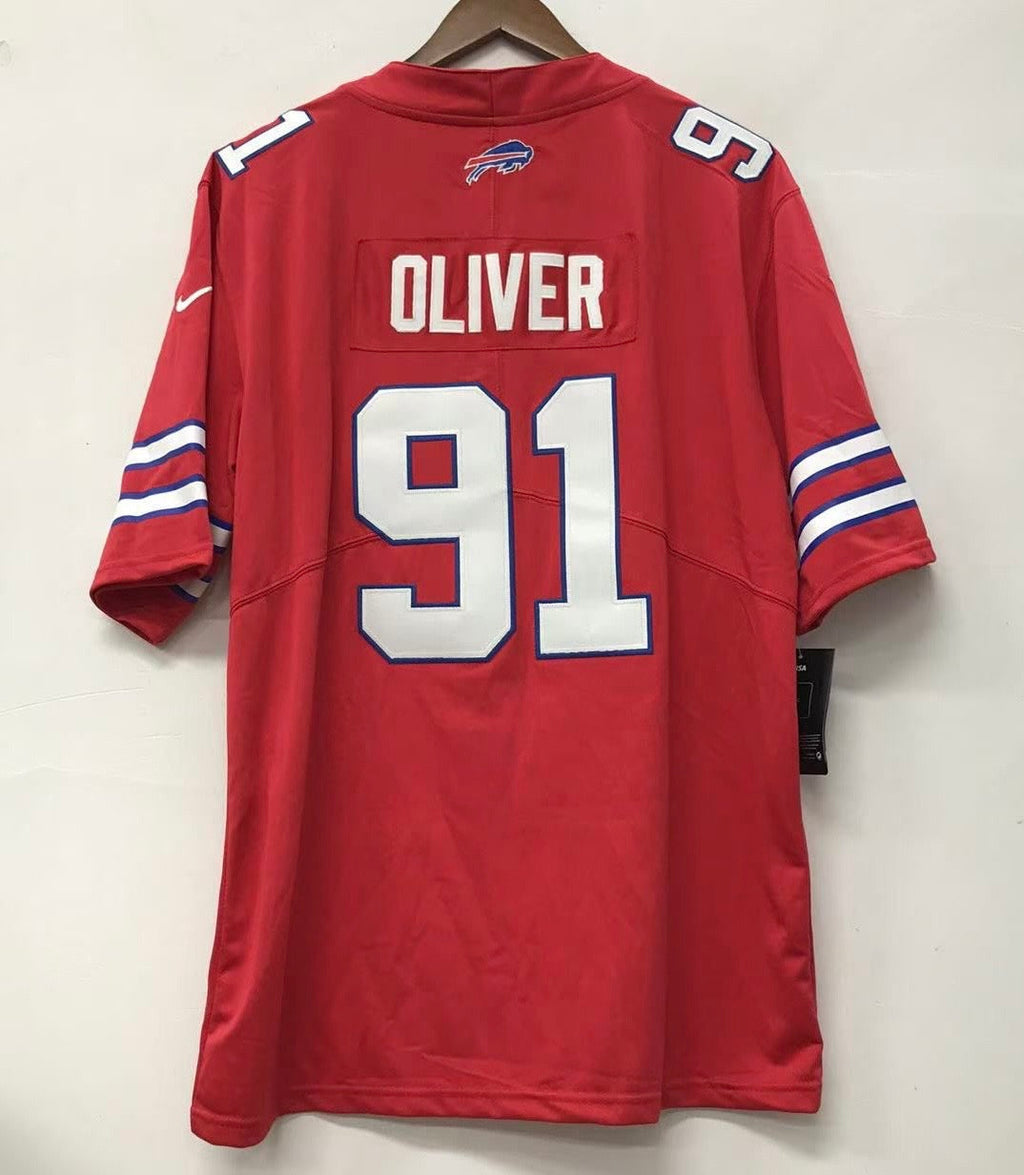 Ed Oliver Buffalo Bills NFL official Nike Jersey red product image 1