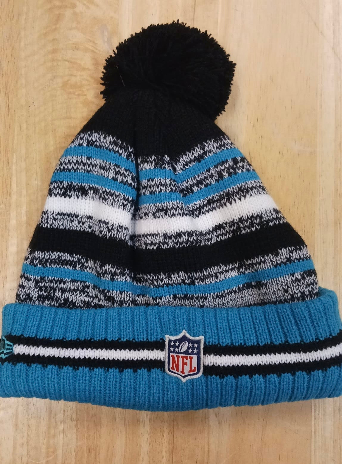 Jacksonville Jaguars NFL New Era winter knit Hat with Pom product image 2
