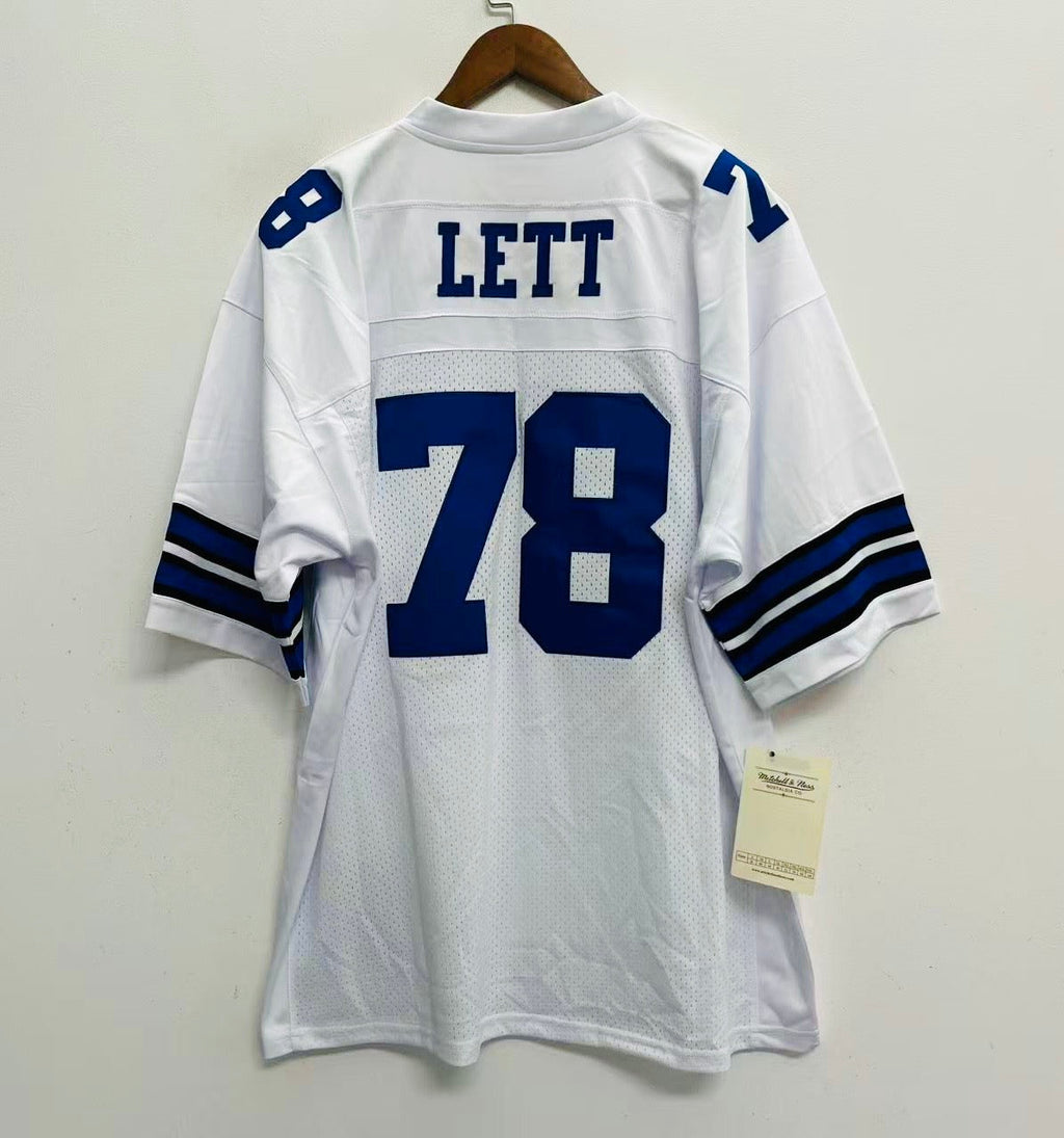 Leon Lett 1994 Dallas Cowboys Official NFL Jersey white product image 1