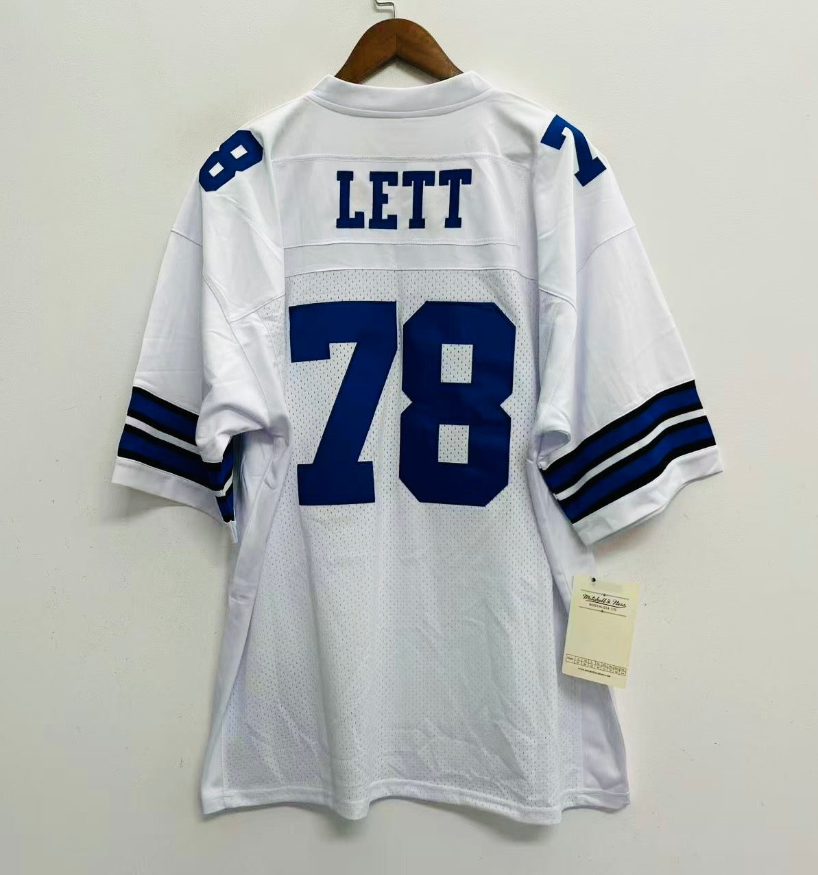 Leon Lett 1994 Dallas Cowboys Official NFL Jersey white product image 1