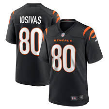 Andrei Iosivas Cincinnati Bengals Official NFL NIKE Jersey product image 1