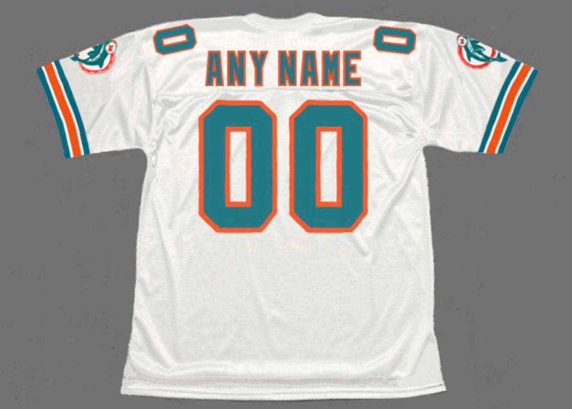 Any name & Number 1994 Miami Dolphins NFL Mitchell & Ness product image 1