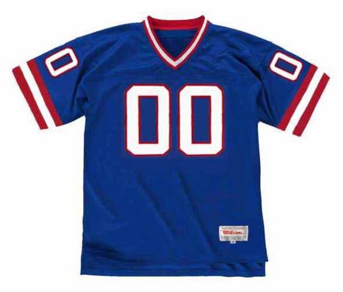 Any name & Number New York Giants 1980’s NFL Mitchell & product image 2
