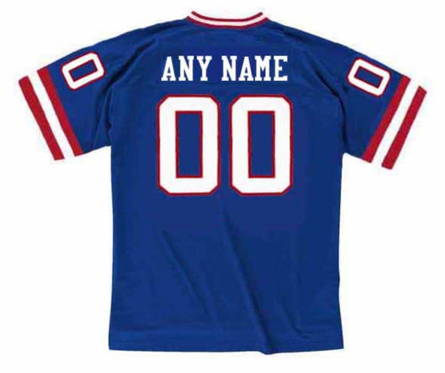 Any name & Number New York Giants 1980’s NFL Mitchell & product image 1
