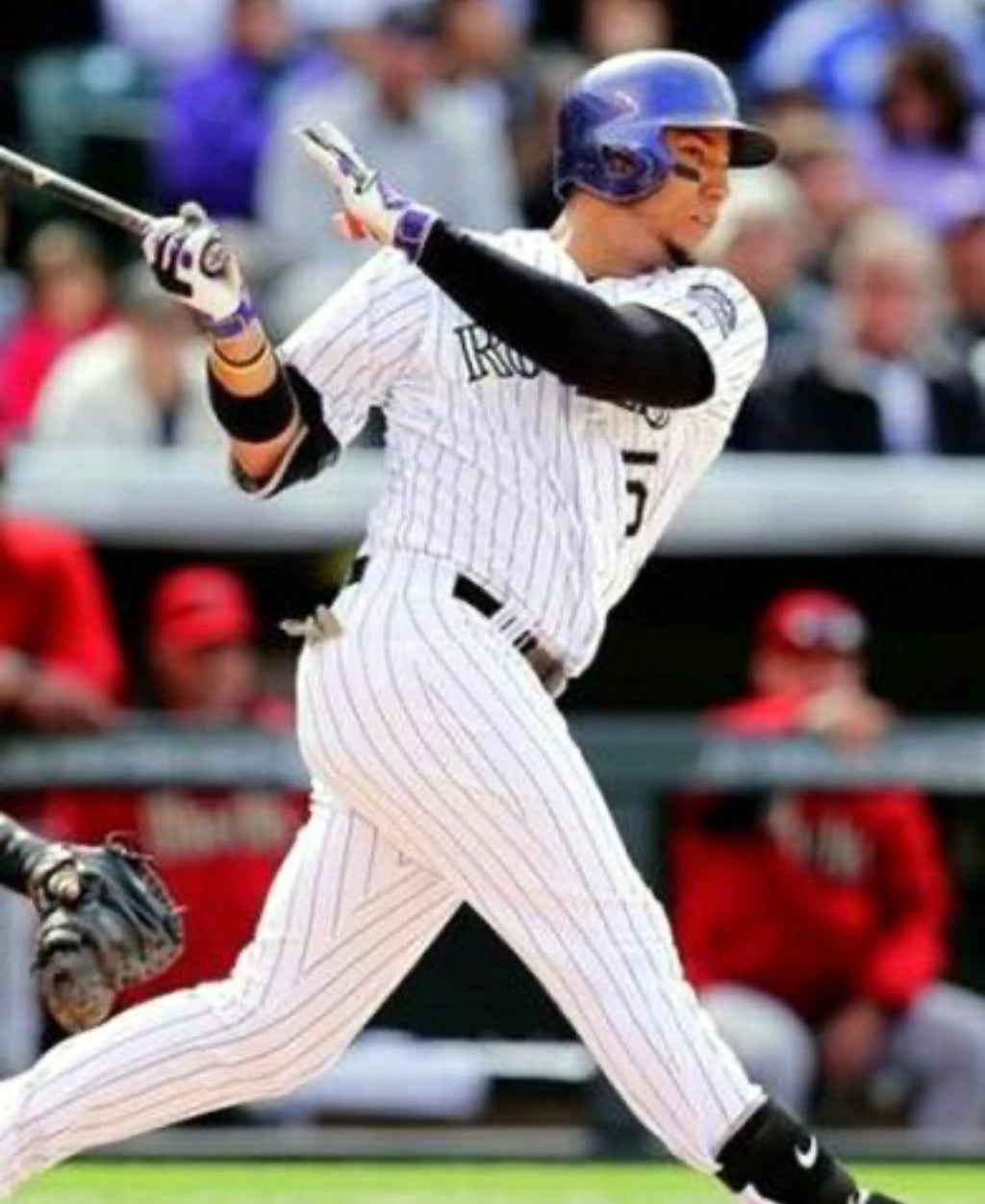 Luis Gonzalez Colorado Rockies Official MLB Majestic Jersey product image 4