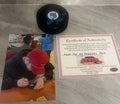 Adam Fox New York Rangers autographed hockey puck with COA product image 1