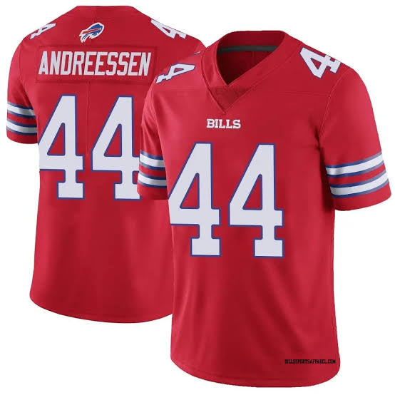 Joe Andreessen Buffalo Bills NFL official Nike Jersey red product image 1