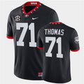 Andrew Thomas Georgia Bulldogs Jersey Nike Black product image 1