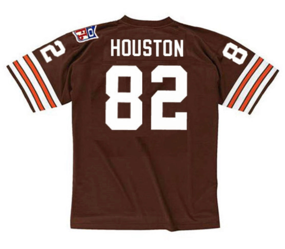 Jim Houston 1969 Cleveland Browns Official NFL Mitchell & product image 1