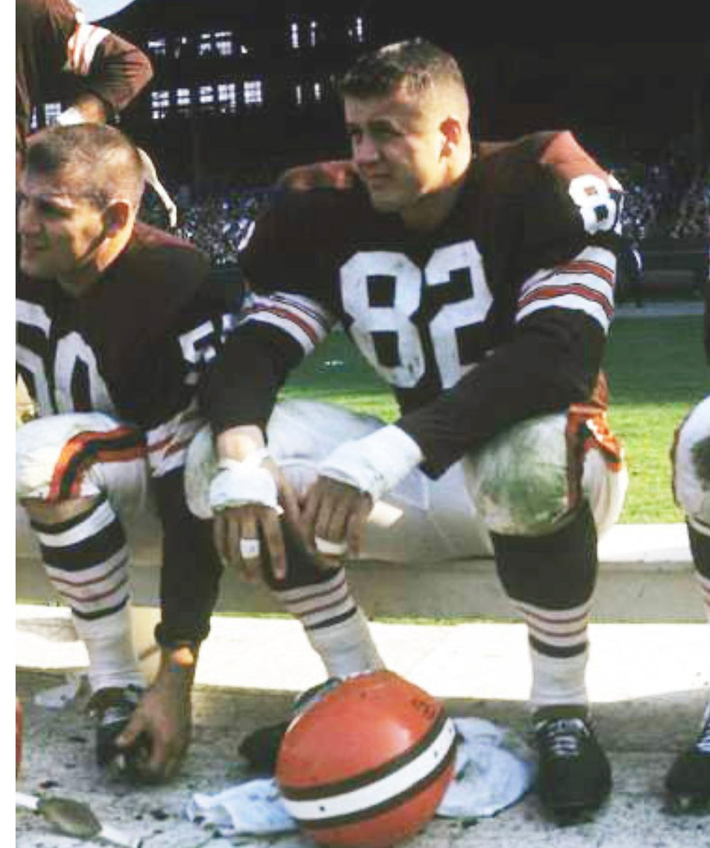 Jim Houston 1969 Cleveland Browns Official NFL Mitchell & product image 3