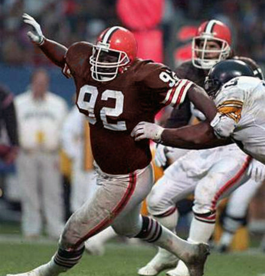 Michael Dean Perry Cleveland Browns Official NFL Mitchell & product image 3
