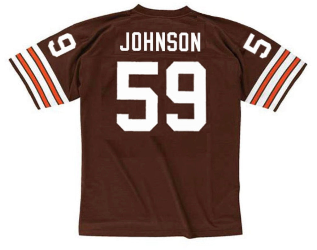 Mike Johnson Cleveland Browns Official NFL Mitchell & Ness product image 1