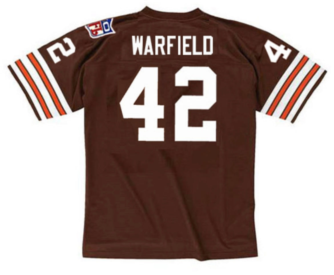 Paul Warfield 1969 Cleveland Browns Official NFL Mitchell & product image 1