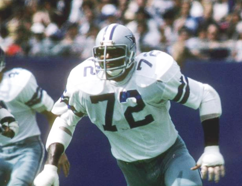 Ed Too Tall Jones Dallas Cowboys Official NFL Jersey white product image 3