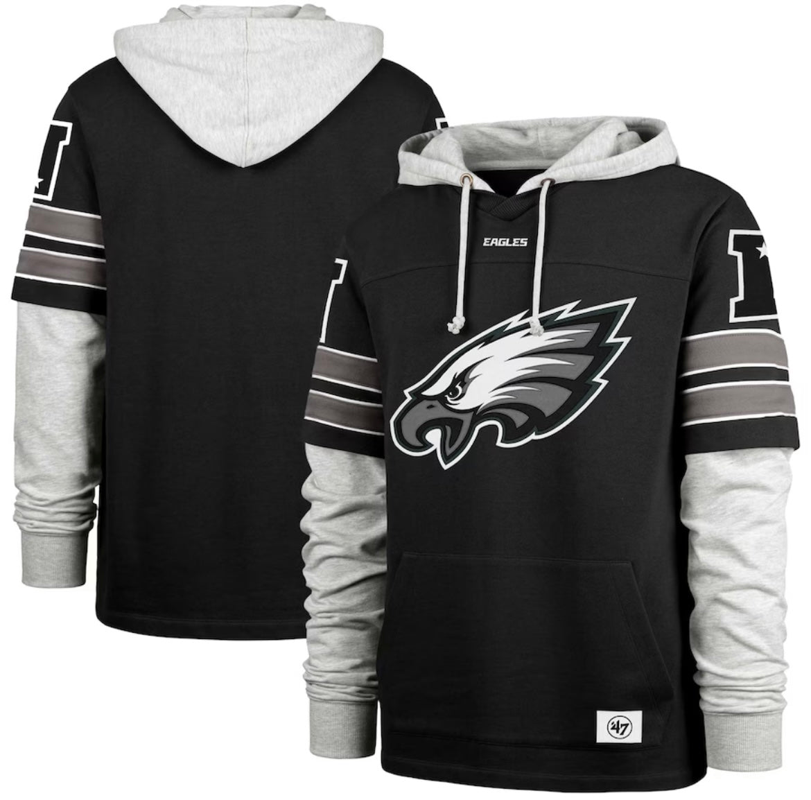 Philadelphia Eagles Official NFL 47 brand hoodie product image 1