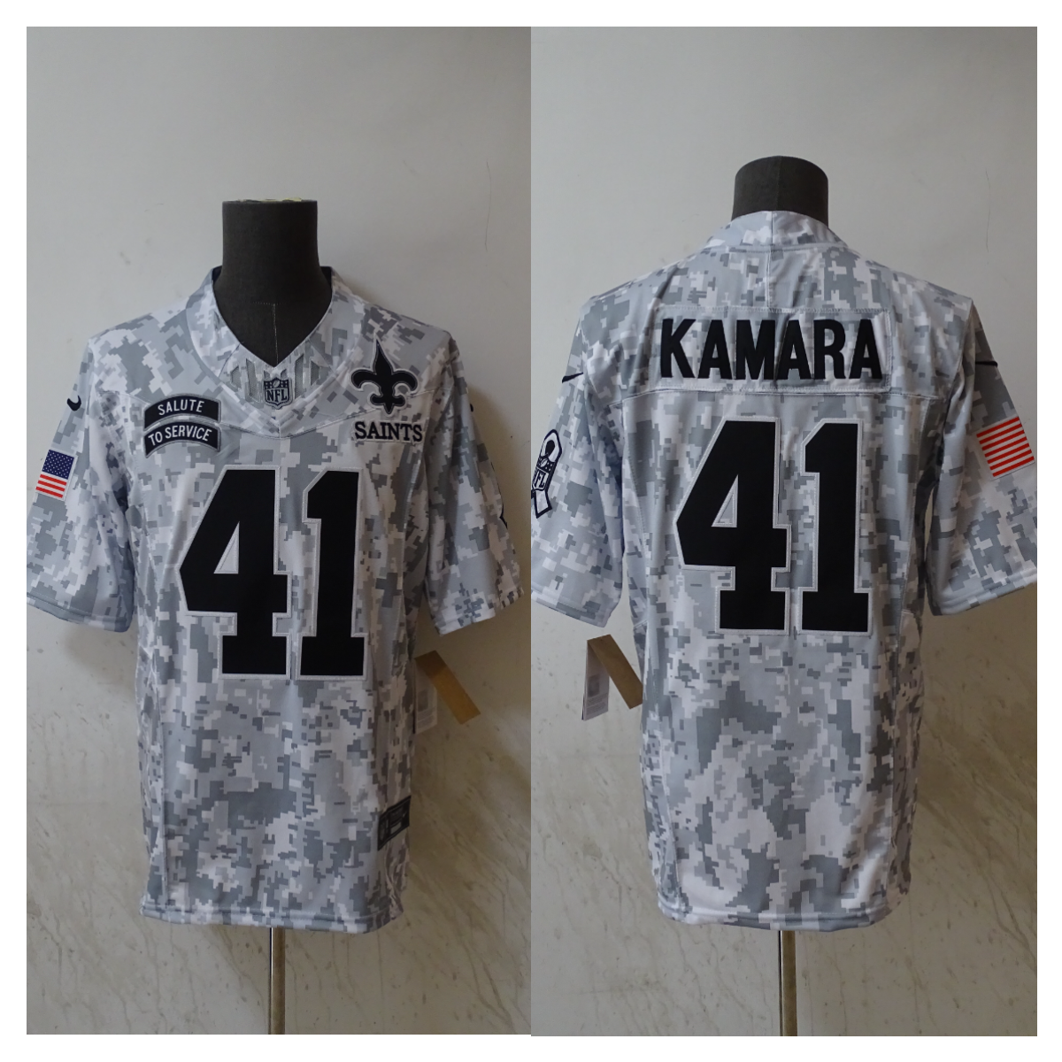 Alvin Kamara New Orleans Saints Official NFL Nike Salute to product image 1