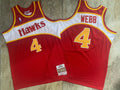 Spud Webb Atlanta Hawks Official NBA Jersey Mitchell & Ness product image 1