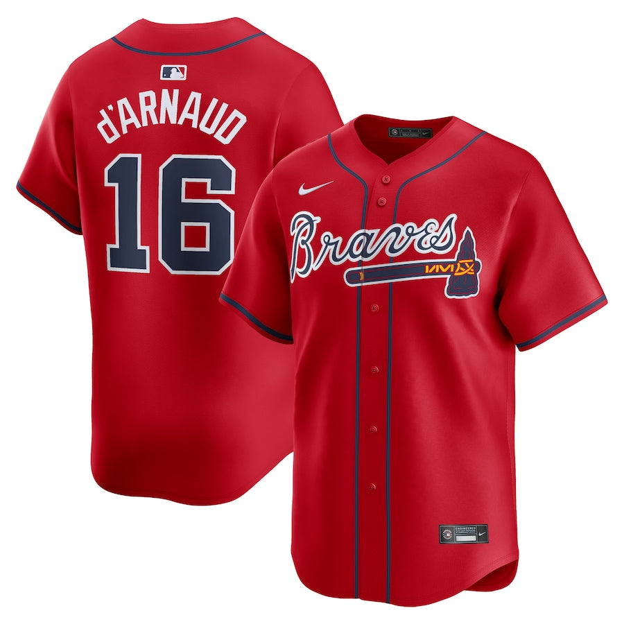 Travis d’Arnaud Atlanta Braves Jersey Nike red product image 1