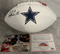 Dak Prescott Autographed Dallas Cowboys Football with COA & product image 1