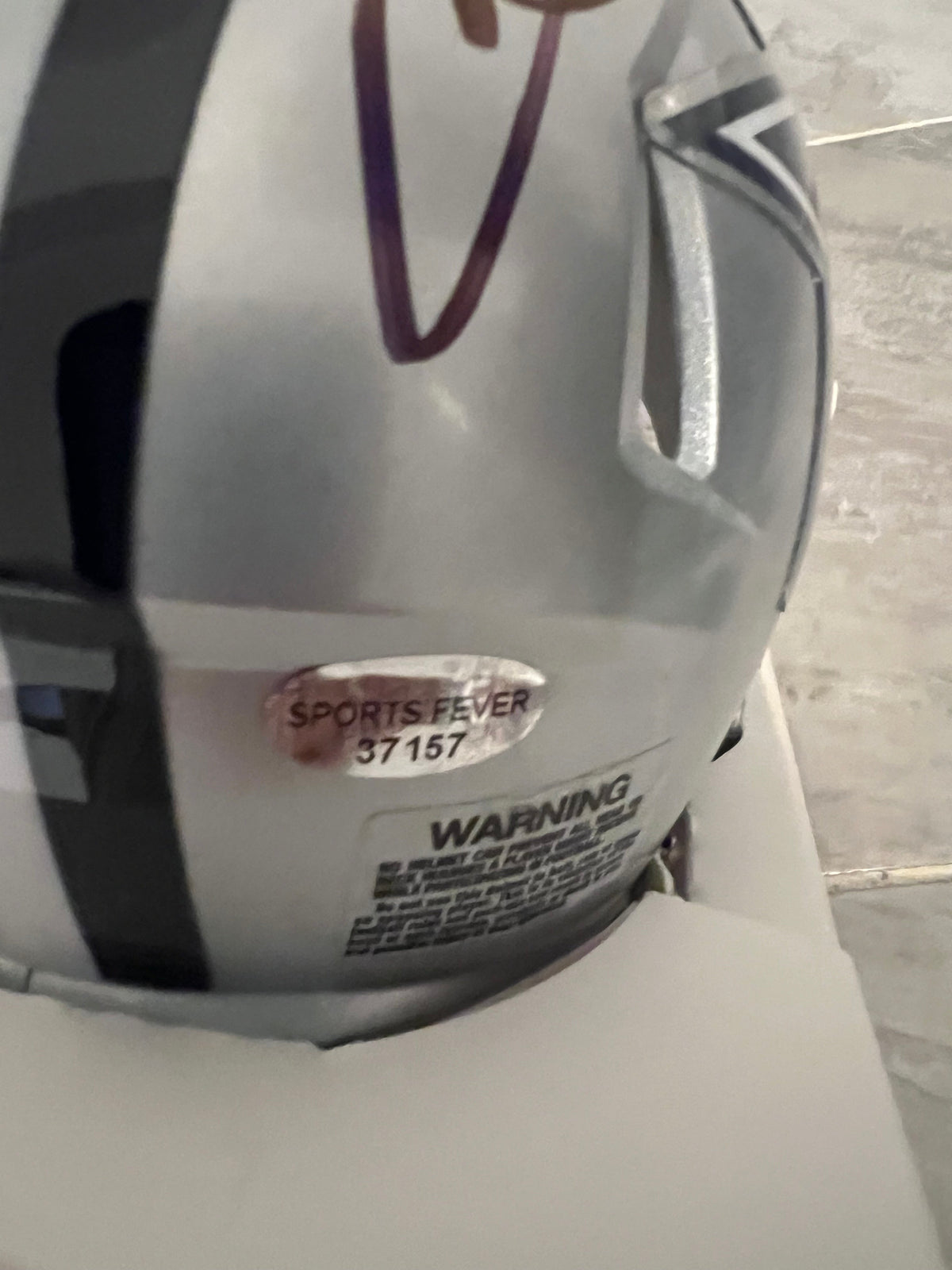 CeeDee Lamb Autographed Dallas Cowboys Mini Helmet with COA product image 4