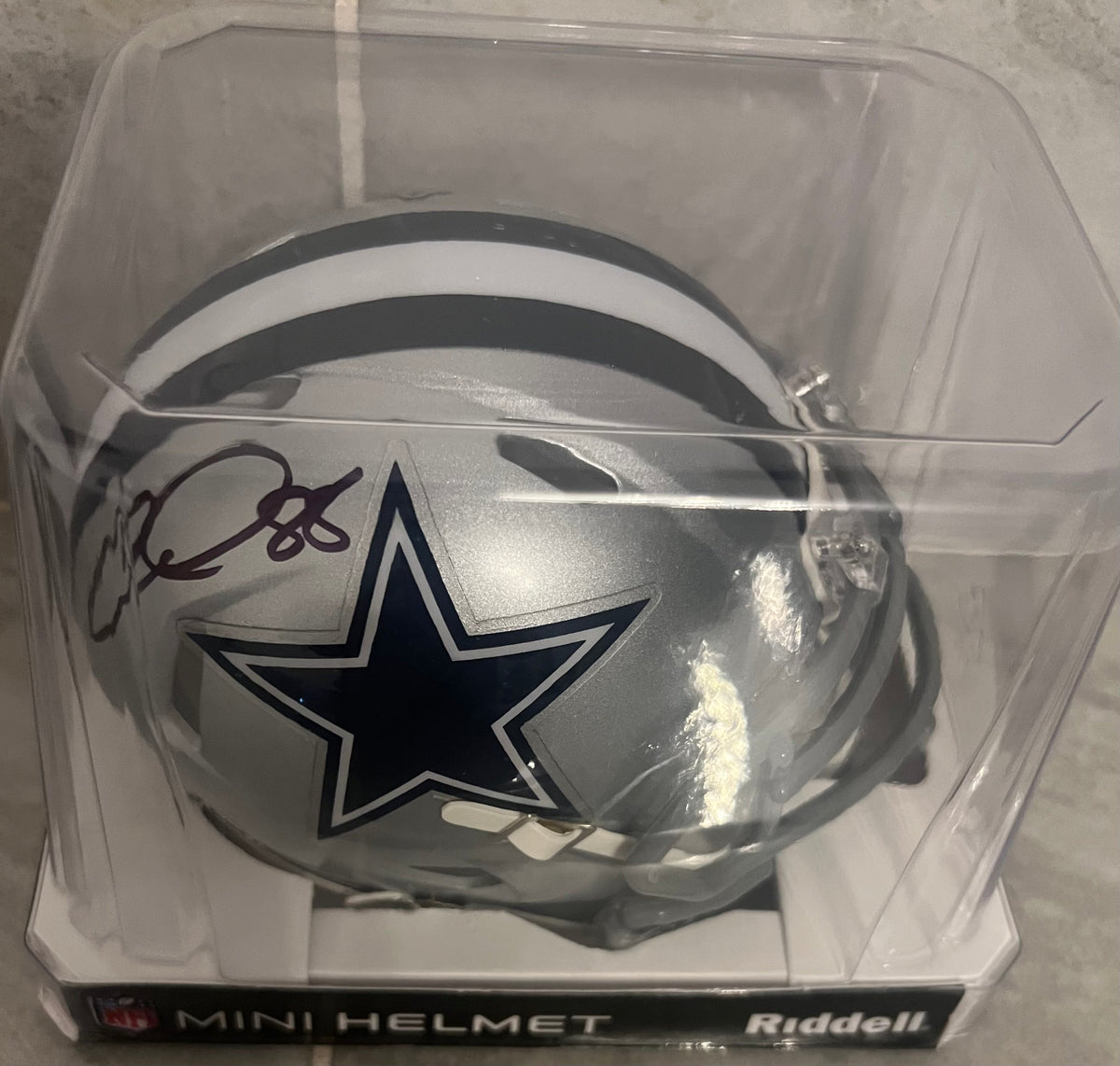 CeeDee Lamb Autographed Dallas Cowboys Mini Helmet with COA product image 5