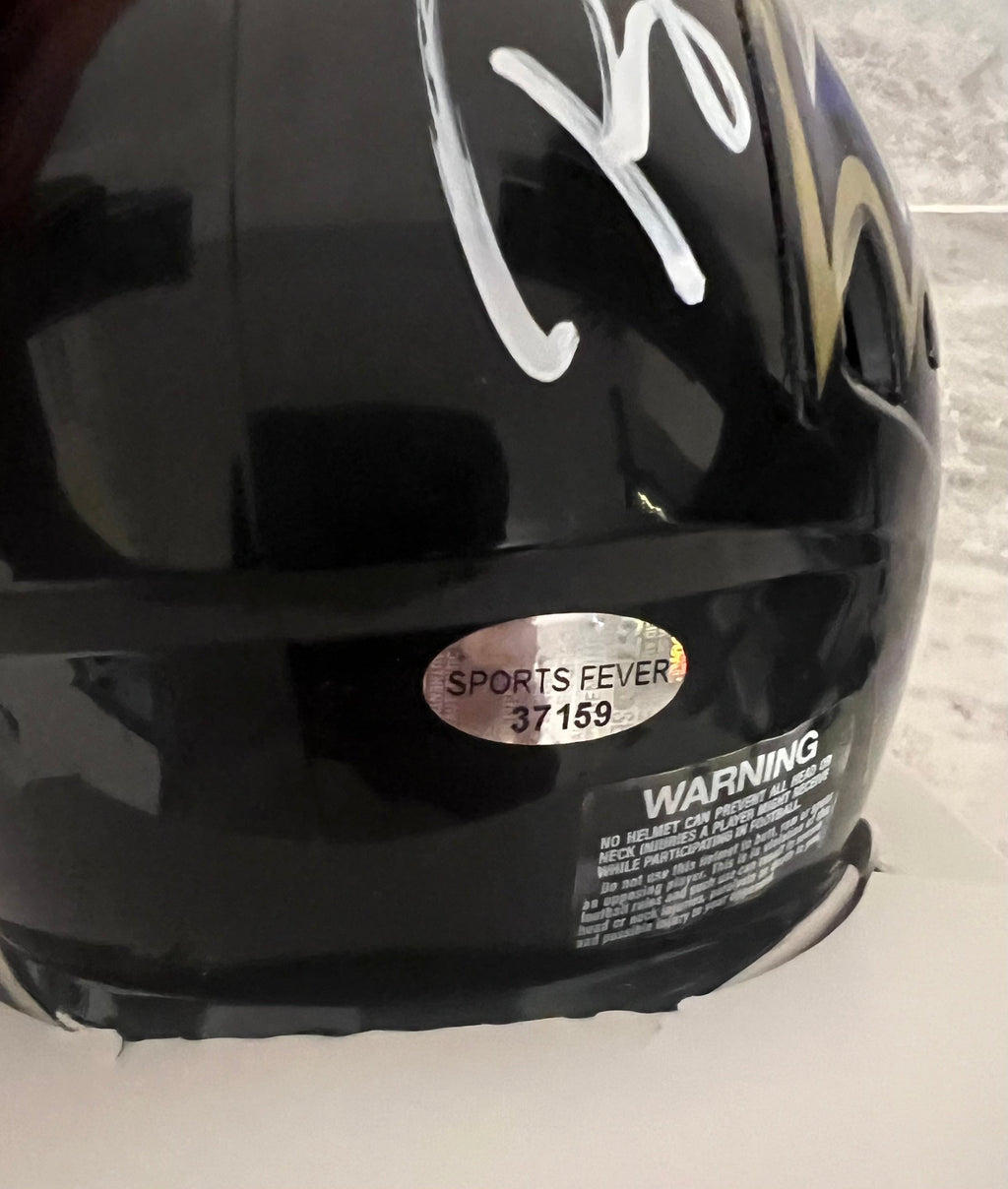 Roquan Smith Autographed Baltimore Ravens Mini Helmet with product image 5