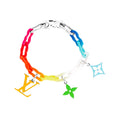 Louis Vuitton Rainbow Ceramic Chain 18K Gold Bracelet product image 1, provided for visual reference and product detail