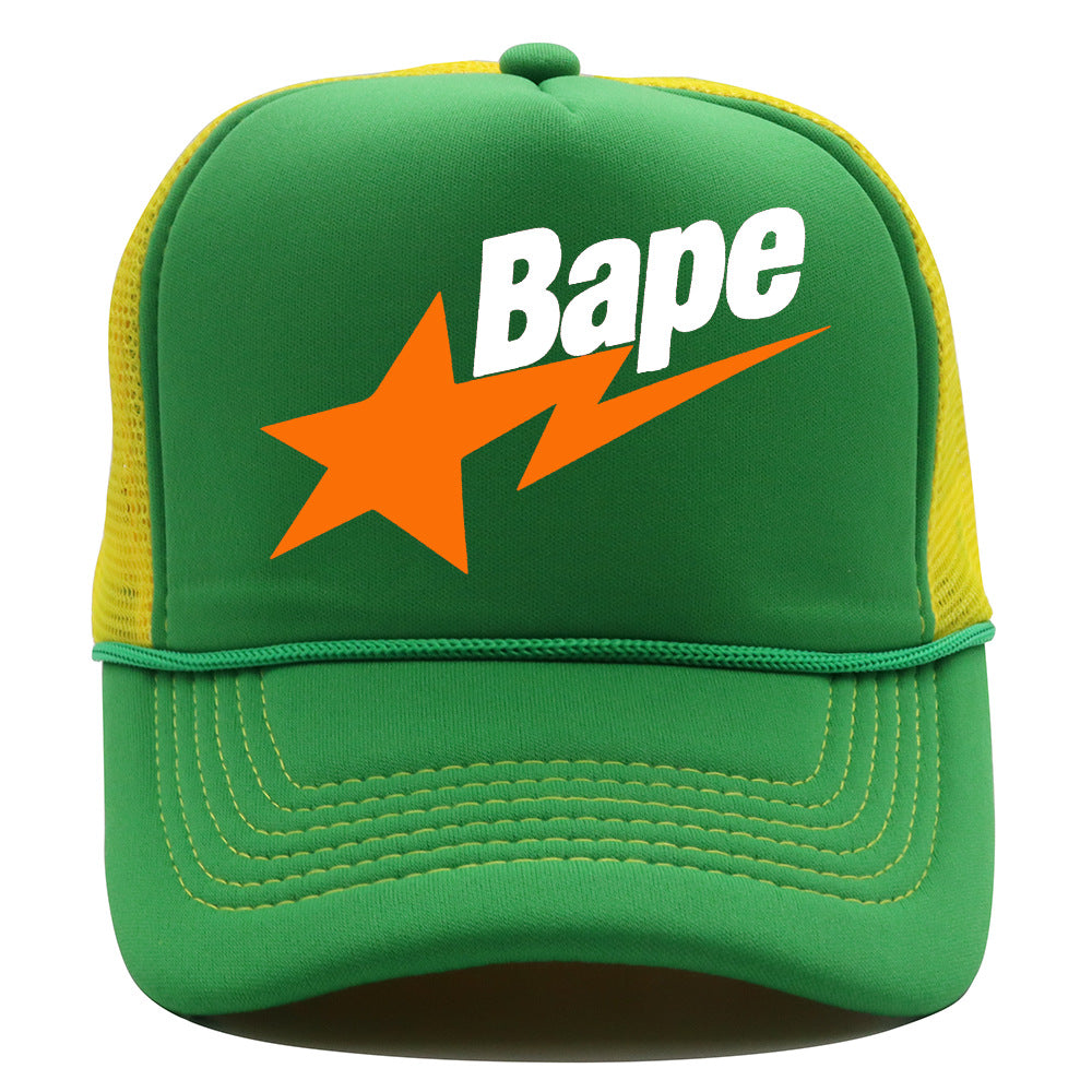 Bathing Ape Hat Baseball Cap Mesh Cap BAPE Sunscreen Cap product image 18, provided for visual reference and product detail