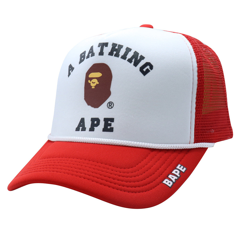 Bathing Ape Hat Mesh Cap Outdoor Shade Cap BAPE Baseball Cap product image 4, provided for visual reference and product