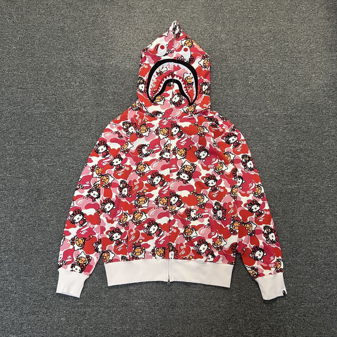 Bape Hoodie Zip-Up Cardigan Hoodie product image 1, provided for visual reference and product detail review
