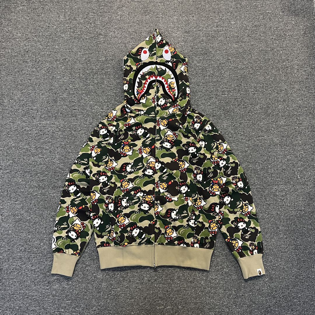 Bape Hoodie Zip-Up Cardigan Hoodie product image 2, provided for visual reference and product detail review