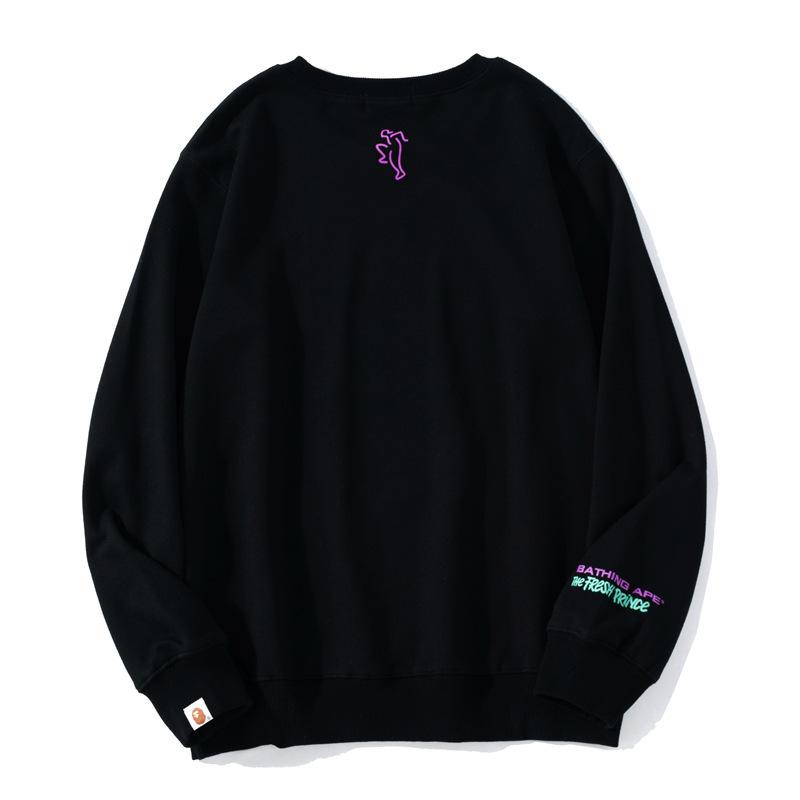 Bathing Ape Sweatshirts Spring Fashion Brand round Neck Pullover Undershirt Sweater product image 2, provided for visual