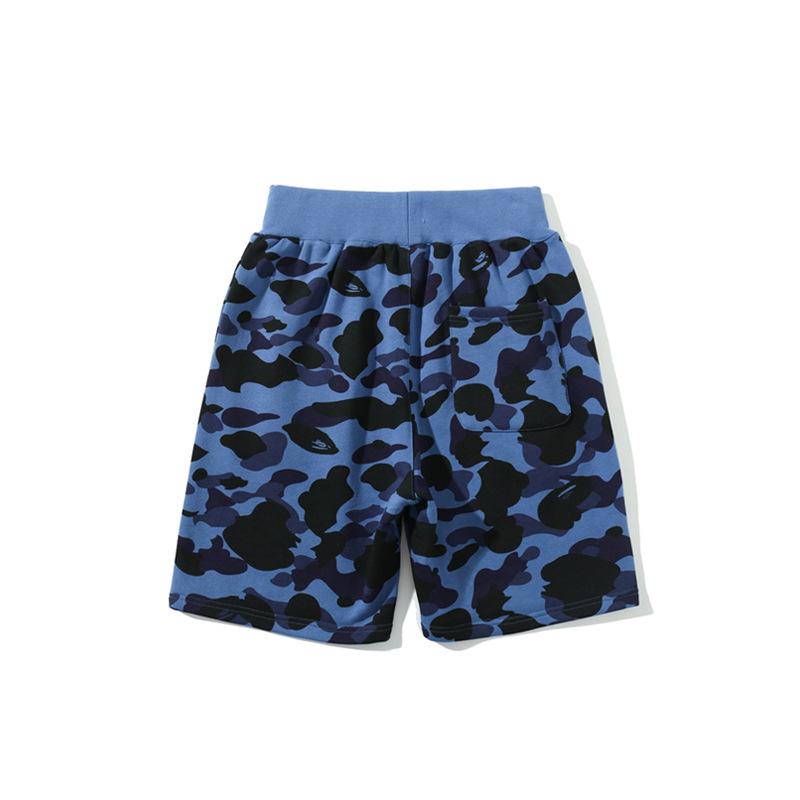 Bathing Ape Shorts Camouflage Shorts Men and Women Men Beach Shorts Middle Pants product image 2, provided for visual