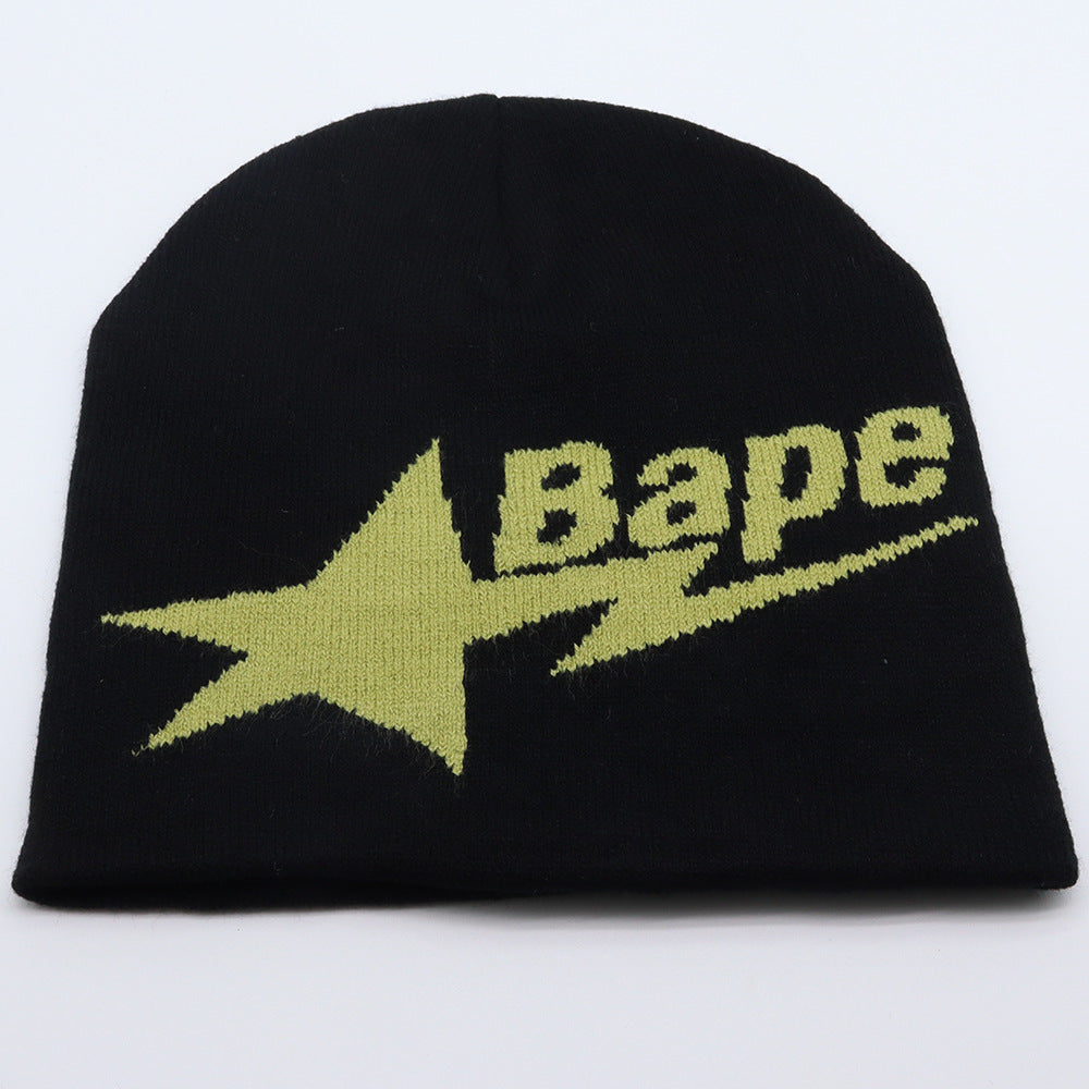 Bathing Ape Hat Cold and Warm Knitted Hat BAPE Cold Hat product image 3, provided for visual reference and product detail