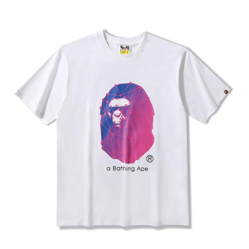Bathing Ape T-Shirt Printed Large Size Loose Short Sleeve T-shirt product image 3, provided for visual reference and product