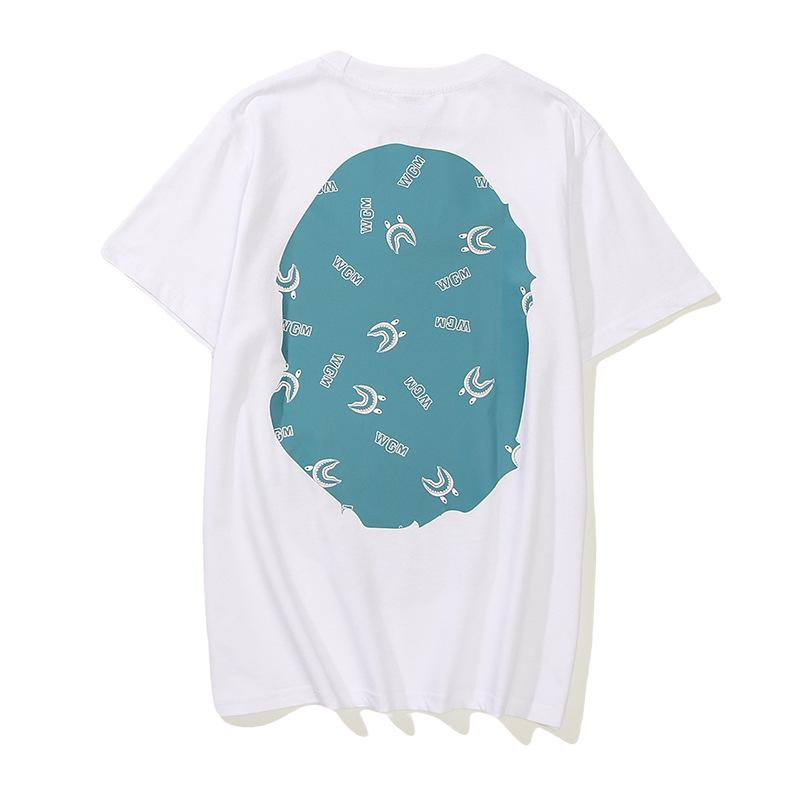 Bathing Ape T-Shirt Cartoon Anime Loose Teen Summer Casual T-shirt product image 4, provided for visual reference and