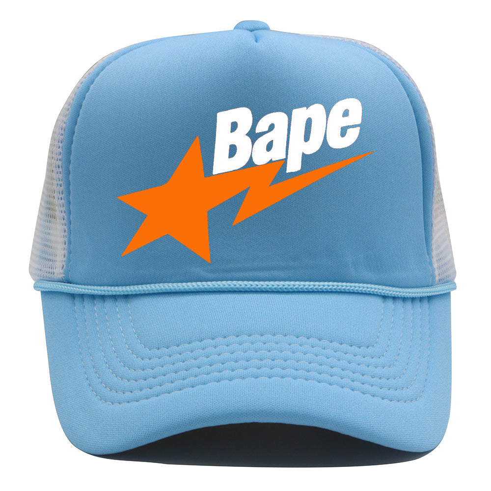 Bathing Ape Hat Baseball Cap Mesh Cap BAPE Sunscreen Cap product image 19, provided for visual reference and product detail