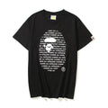 Bathing Ape T-Shirt Casual Short Sleeve Printed T-shirt product image 1, provided for visual reference and product detail