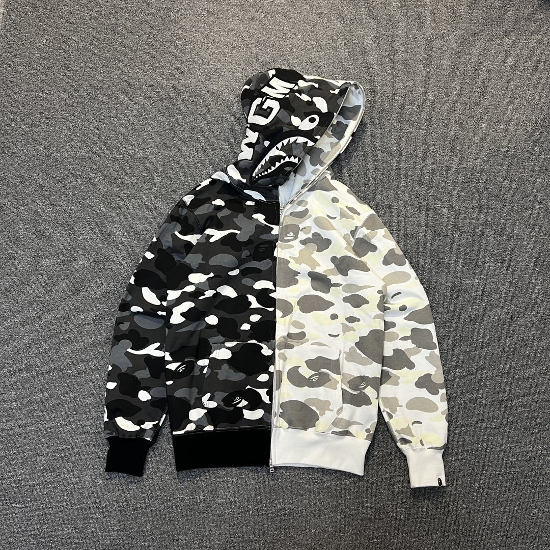 Bape Hoodie Zip-Up Cardigan Hoodie product image 2, provided for visual reference and product detail review