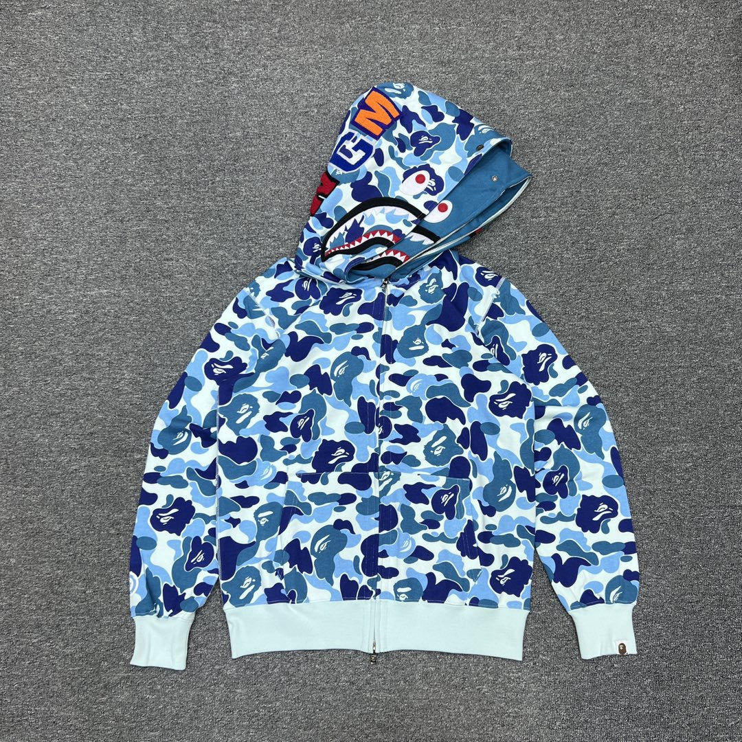 Bape Hoodie Zip-Up Cardigan Hoodie product image 4, provided for visual reference and product detail review