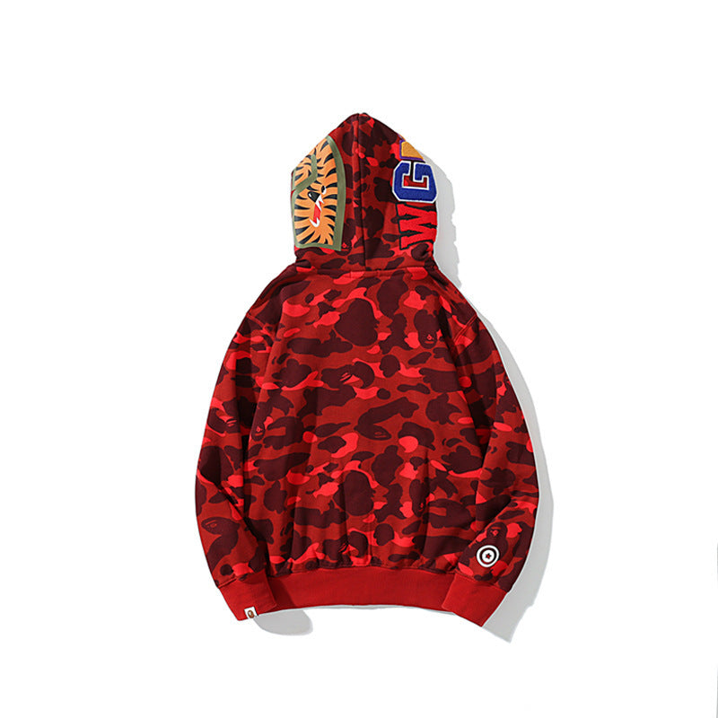 Bathing Ape Camouflage Sweater Autumn and Winter Coat product image 1, provided for visual reference and product detail